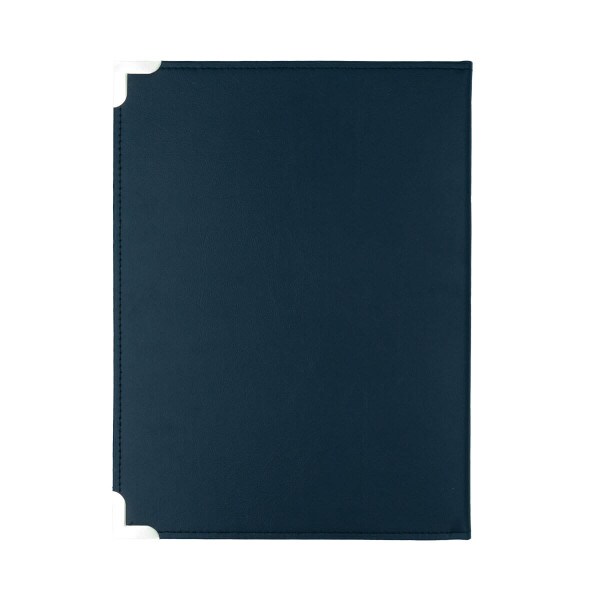 Black Leather Utah State University U-State Folder with Notebook